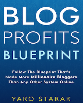 Blog Profits Blueprints by Yaro Starak