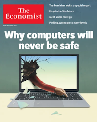 Why computers will never be safe
